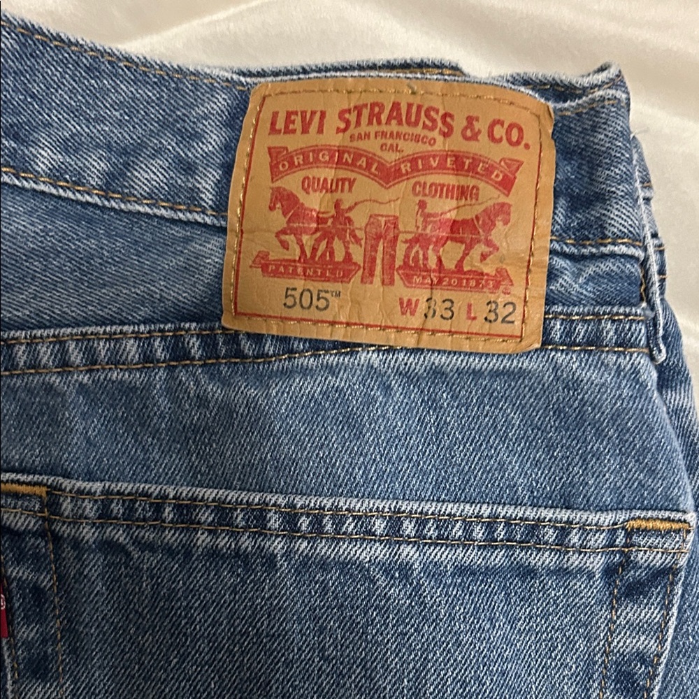 Levi's Men's Blue Straight Jeans
